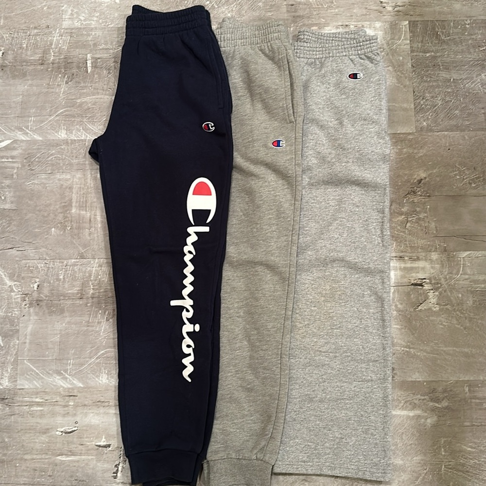 Set of 3 Champion Sweatpants - Youth Medium
